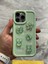 iPhone 12 Pro Kılıf 3D Kabartma Emoji Figür Ayıcık Çiçek Kurdele Happy Good Luck Funny Heart 2