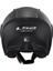 Airflow 2 Mat Siyah Yarım Kask 4
