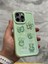 iPhone 13 Pro Kılıf 3D Kabartma Emoji Figür Ayıcık Çiçek Kurdele Happy Good Luck Funny Heart 1