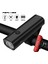 Bisiklet Işığı Yağmur Geçirmez Ön Işık + Arka Lambaları Seti USB Şarj Edilebilir LED 2000MAH Mtb Ön Lamba Far Alüminyum Ultralight El Feneri Bisiklet Işığı (Yurt Dışından) 4