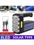 Güçlü LED Kamp El Feneri, Cob Yan Işıklı Fener Usb/solar Şarjlı Projektör 4 Mod Aydınlatma Acil Durum Feneri (Yurt Dışından) 2