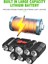 Ultra Parlak 8 LED Far USB Şarj Edilebilir Far Su Geçirmez Far Kafa Torch Fener Fshing Işık ile (Yurt Dışından) 5