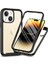 iPhone 15 Plus Için Yerleşik Ekran 360 Tam Koruma Telefon Kılıfı - Siyah (Yurt Dışından) 1