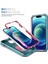 iPhone 15 Plus Için Kayar Lens Koruyucu Halka Standlı Telefon Kılıfı - Pembe-Yeşil (Yurt Dışından) 3