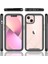iPhone 13 Mini Için Yerleşik Ekran 360 Tam Koruma Telefon Kılıfı - Kırmızı (Yurt Dışından) 4