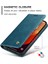 iPhone 15 Pro Max Için Retro Pu Deri Cüzdan Flip Standlı Telefon Kılıfı - Mavi (Yurt Dışından) 4