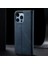 iPhone 15 Pro Için Kot Deri Flip Cüzdan Standlı Telefon Kılıfı - Mavi (Yurt Dışından) 3