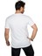 Aşırı Terleme Önleyici Beyaz V Yaka Erkek T-Shirt, Ter Sızdırmaz, Çift Katmanlı 3