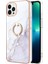 iPhone 15 Pro Için Halka Tutucu Sert Arka Tpu Telefon Kılıfı - Beyaz (Yurt Dışından) 2