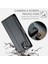 iPhone 15 Pro Için Pu Deri Standli Cüzdan Flip Telefon Kılıfı - Siyah (Yurt Dışından) 5