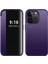 iPhone 15 Pro Için Klasik Business Flip Deri Telefon Kılıfı - Mor (Yurt Dışından) 1