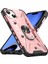 iPhone 15 Plus Için Halka Tutucu Standlı Çift Katmanlı Telefon Kılıfı - Rose Gold (Yurt Dışından) 1
