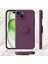 iPhone 15 Için Ince Silikon Yüzük Stand Telefon Kılıfı - Cam Göbeği (Yurt Dışından) 2