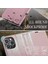 iPhone 15 Pro Için Deri Cüzdan Flip Standlı Telefon Kılıfı - Pembe (Yurt Dışından) 5