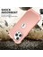 iPhone 15 Pro Için Yumuşak Silikon Sert Pc Tampon Telefon Kılıfı - Rose Gold (Yurt Dışından) 3