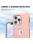 iPhone 15 Pro Için Yumuşak Silikon Sert Pc Tampon Telefon Kılıfı - Rose Gold (Yurt Dışından) 4