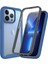 iPhone 13 Pro Max Için Yerleşik Ekran 360 Tam Koruma Telefon Kılıfı - Lacivert (Yurt Dışından) 1