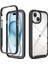 iPhone 15 Için Hibrit Bumper Tam Koruma Telefon Kılıfı - Siyah (Yurt Dışından) 1