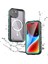 iPhone 15 Plus Için Su Geçirmez Kılıf Ekran Koruyucu IP68 Mühürlü Su Altı Telefon Kılıfı - Mavi (Yurt Dışından) 2