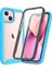 iPhone 13 Mini Için Yerleşik Ekran 360 Tam Koruma Telefon Kılıfı - Mavi (Yurt Dışından) 1