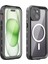 iPhone 15 Plus Için Su Geçirmez Kılıf Ekran Koruyucu IP68 Mühürlü Su Altı Telefon Kılıfı - Siyah (Yurt Dışından) 1