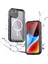 iPhone 15 Plus Için Su Geçirmez Kılıf Ekran Koruyucu IP68 Mühürlü Su Altı Telefon Kılıfı - Siyah (Yurt Dışından) 2