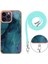 iPhone 15 Pro Max Için Desen Hibrit Çapraz Askı Kordon Telefon Kılıfı - Yeşil (Yurt Dışından) 3