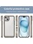 iPhone 15 Plus Için Şeffaf Pc Arka Tpu Telefon Kılıfı - Gri (Yurt Dışından) 2