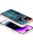 iPhone 15 Pro Max Için Desen Sert Arka Şeffaf Tpu Tampon Telefon Kılıfı - Yeşil (Yurt Dışından) 3