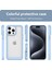 iPhone 15 Pro Için Şeffaf Pc Arka Tpu Telefon Kılıfı - Mavi (Yurt Dışından) 4