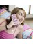 iPhone 15 Plus Için Mermer Şık Desenli Tpu Tampon Telefon Kılıfı - Mor (Yurt Dışından) 5