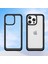 iPhone 15 Pro Için Şeffaf Pc Arka Tpu Telefon Kılıfı - Siyah (Yurt Dışından) 5