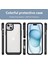 iPhone 15 Plus Için Şeffaf Pc Arka Tpu Telefon Kılıfı - Siyah (Yurt Dışından) 2