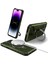iPhone 15 Pro Max Için Magsafe Manyetik Halka Standlı Ağır Hizmet Telefon Kılıfı - Yeşil (Yurt Dışından) 1