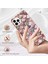 iPhone 15 Pro Için Ince Şık Desenli Tpu Tampon Telefon Kılıfı - Pembe (Yurt Dışından) 3