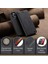 iPhone 15 Pro Için Retro Pu Deri Cüzdan Flip Standlı Telefon Kılıfı - Siyah (Yurt Dışından) 1