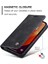 iPhone 15 Pro Için Retro Pu Deri Cüzdan Flip Standlı Telefon Kılıfı - Siyah (Yurt Dışından) 4