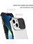 iPhone 15 Plus Kayar Kamera Kapaklı Sağlam Standı Telefon Kılıfı - Beyaz (Yurt Dışından) 5