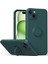 iPhone 15 Plus Için Ince Silikon Yüzük Stand Telefon Kılıfı - Beyaz (Yurt Dışından) 1