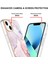iPhone 15 Plus Için Crossbody Askı Ipi Mermer Desenli Telefon Kılıfı - Rose Gold (Yurt Dışından) 2