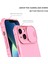 iPhone 15 Plus Kayar Kamera Kapaklı Sağlam Standı Telefon Kılıfı - Pembe (Yurt Dışından) 5