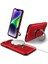 iPhone 15 Için Magsafe Manyetik Halka Standlı Ağır Hizmet Telefon Kılıfı - Kırmızı (Yurt Dışından) 1