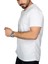 Aşırı Terleme Önleyici Beyaz V Yaka Erkek T-Shirt, Ter Sızdırmaz, Çift Katmanlı 2