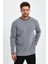 Alexandergardı Bisiklet Yaka Garnili Sweatshirt (E22-72300) 4