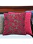 Mercan Desenli Pembe Kırlent Kılıfı Seti -2 Adet 45CM*45CM 1