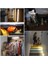LED Hareket Algılayıcı Dolap Işığı, Tezgah Altı Işığı Dolap Işığı Mutfak Işığı, Dolap Gece Işığı Işığı Bar Aynalı Dolap Etiket Manyetik Şerit (Beyaz Işık, 3 Parça) (Yurt Dışından) 5
