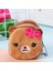 Yumuşak Peluş Mini Para Cüzdan Panda Köpek Tavşan Kurbağa Karikatür Kadın Bozuk Para Cüzdanı Sevimli Fermuar Kızlar USB Kablosu Çanta Anahtar Cüzdan Bozuk Para Kesesi (Yurt Dışından) 4