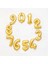 Folyo Balon Rakam Gold 1