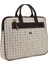 Monogram Bej/kahve Unisex Laptop & Evrak Çantası RH09 Business-Mn 2