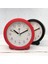 5 Inç Basit Stil Avrupa Tarzı Öğrenci Çocuk Sevimli Saat Yatak Odası Sessiz Başucu Küçük Çalar Saat (Yuvarlak Kırmızı) (Yurt Dışından) 3